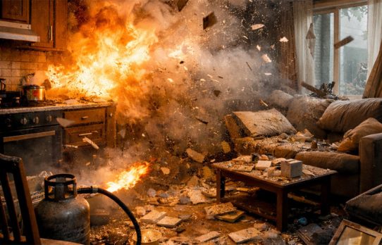 উত্তরায় গ্যাস লিকেজ থেকে বিস্ফোরণ, শিশু-নারীসহ দগ্ধ ১০