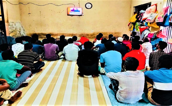 টাঙ্গাইলের কারাগারেও বিশ্বকাপ ফুটবল দেখার সুযোগ