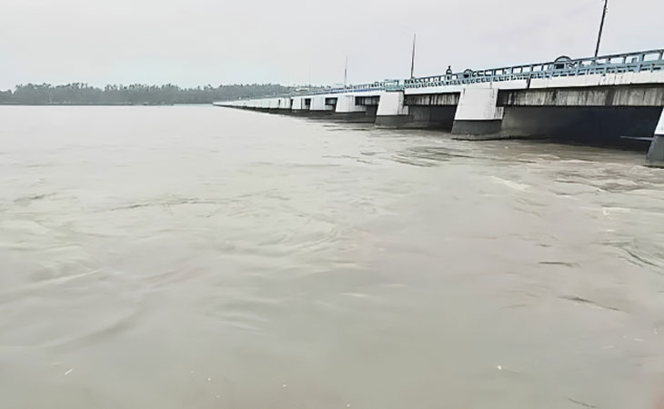 তিস্তার পানি বিপৎসীমার ১০ সেন্টিমিটার ওপরে