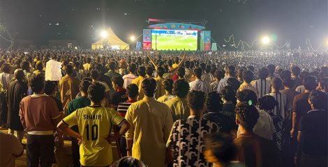 উৎসবের আমেজে বিশ্বকাপ ফাইনাল: রাজধানীজুড়ে জমকালো কনসার্ট