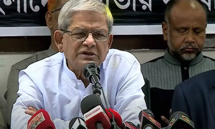 জুলাই সনদ বিতর্কের অবসান চেয়ে মির্জা ফখরুলের আহ্বান
